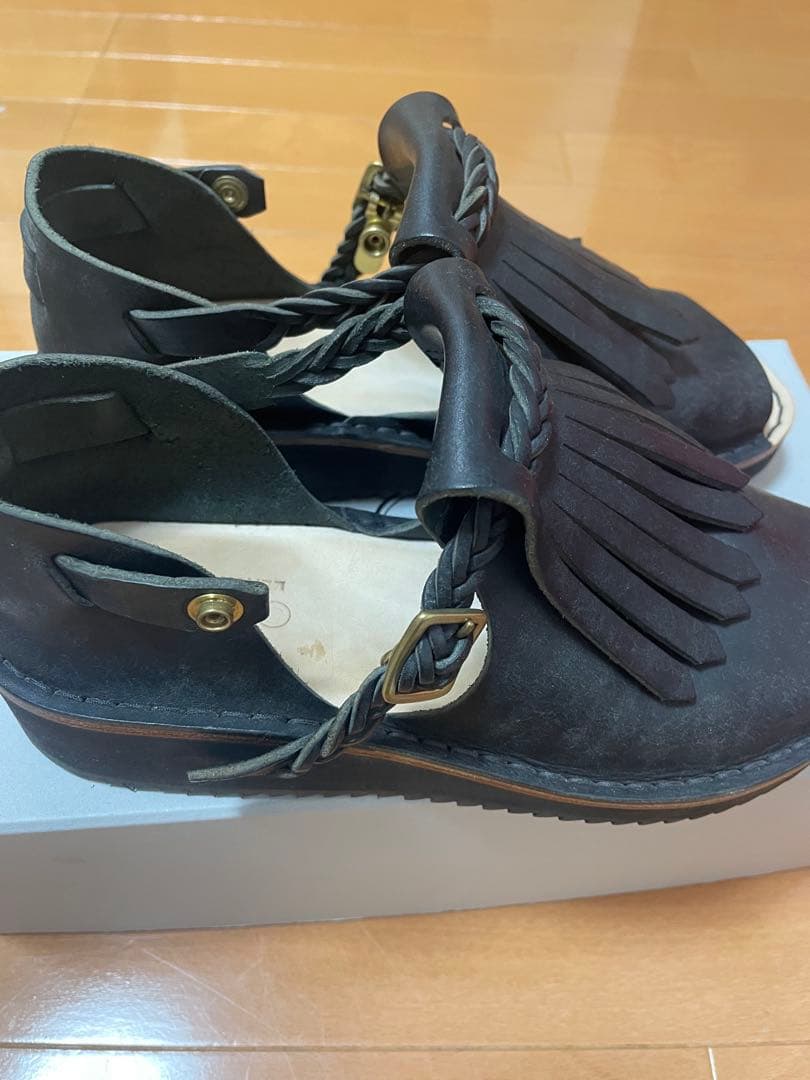 エントアン　entoan フランジサンダル　ほぼ日ストア