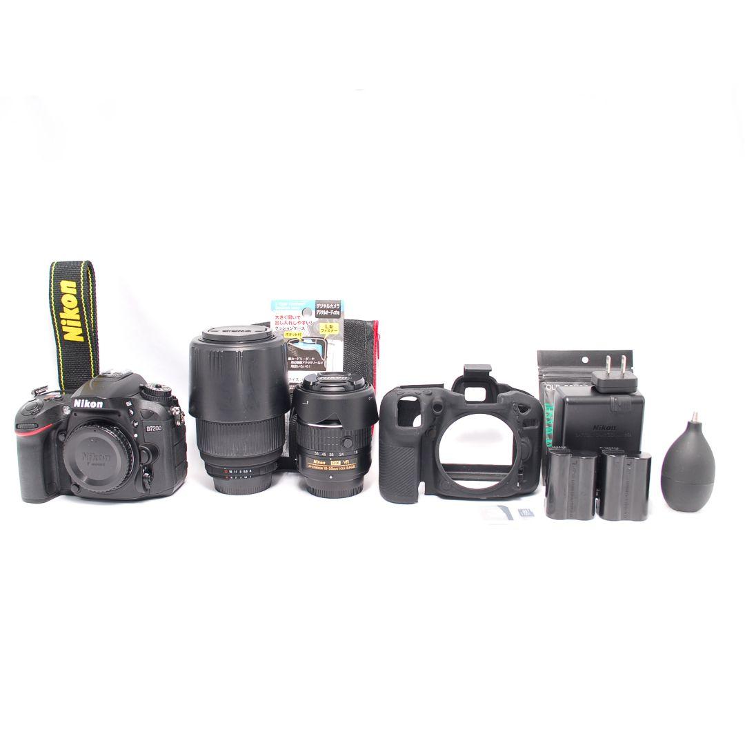 ❤即購入1000円OFF❤美品❤Nikon D7200 Wi-Fi ダブルズーム