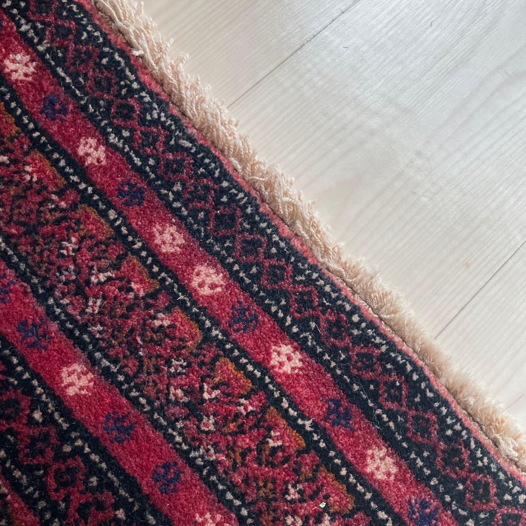 Tomoyaヴィンテージラグ　トライバルラグ 大判　177×123センチ