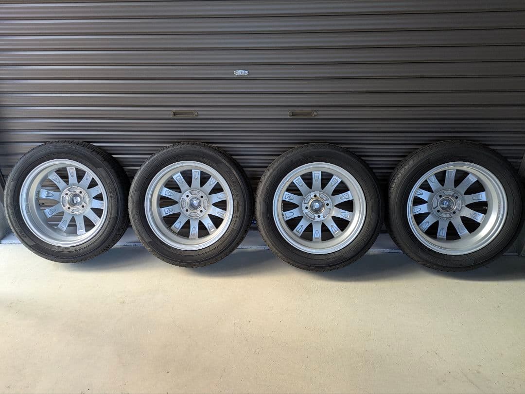 S*信様 タイヤ新車外し 100/4H 165/65R15 15インチアルミ 4