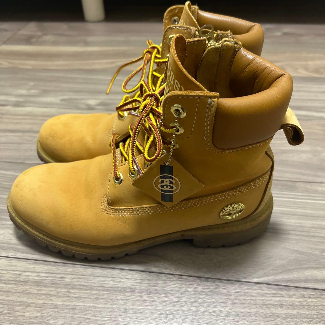 STUSSYxTimberland【26.5】6インチ プレミアム ブーツ