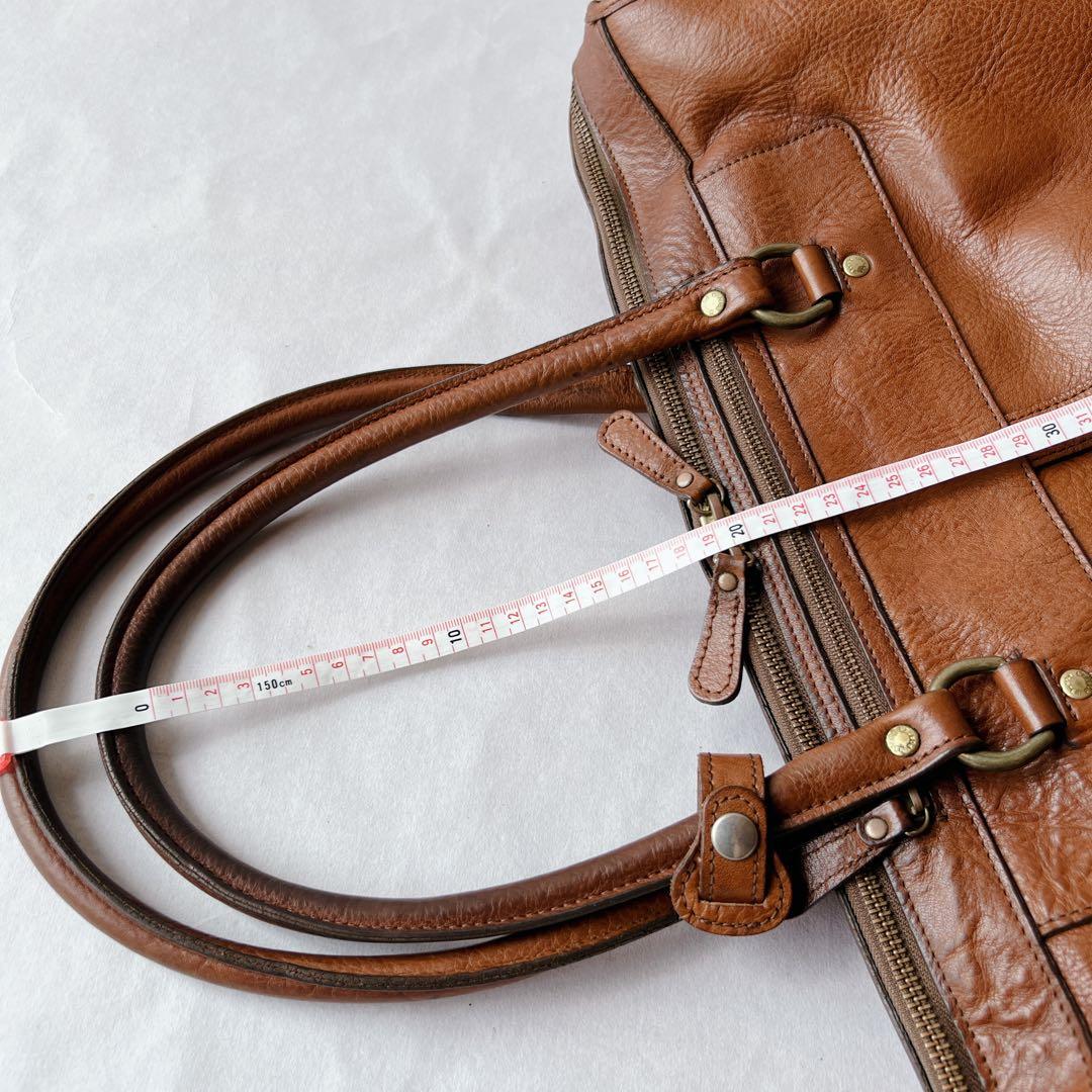 希少✨PORTER ヘリテージ トートバッグ レザー　ブラウン　肩掛け　A4