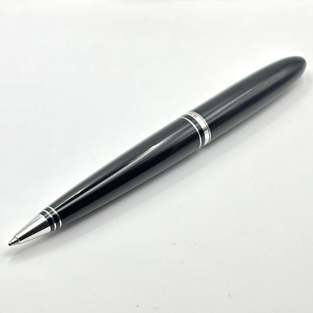 ルイヴィトン ドッグ ドゥーブル ツイスト式 ボールペン ブラック × シルバー