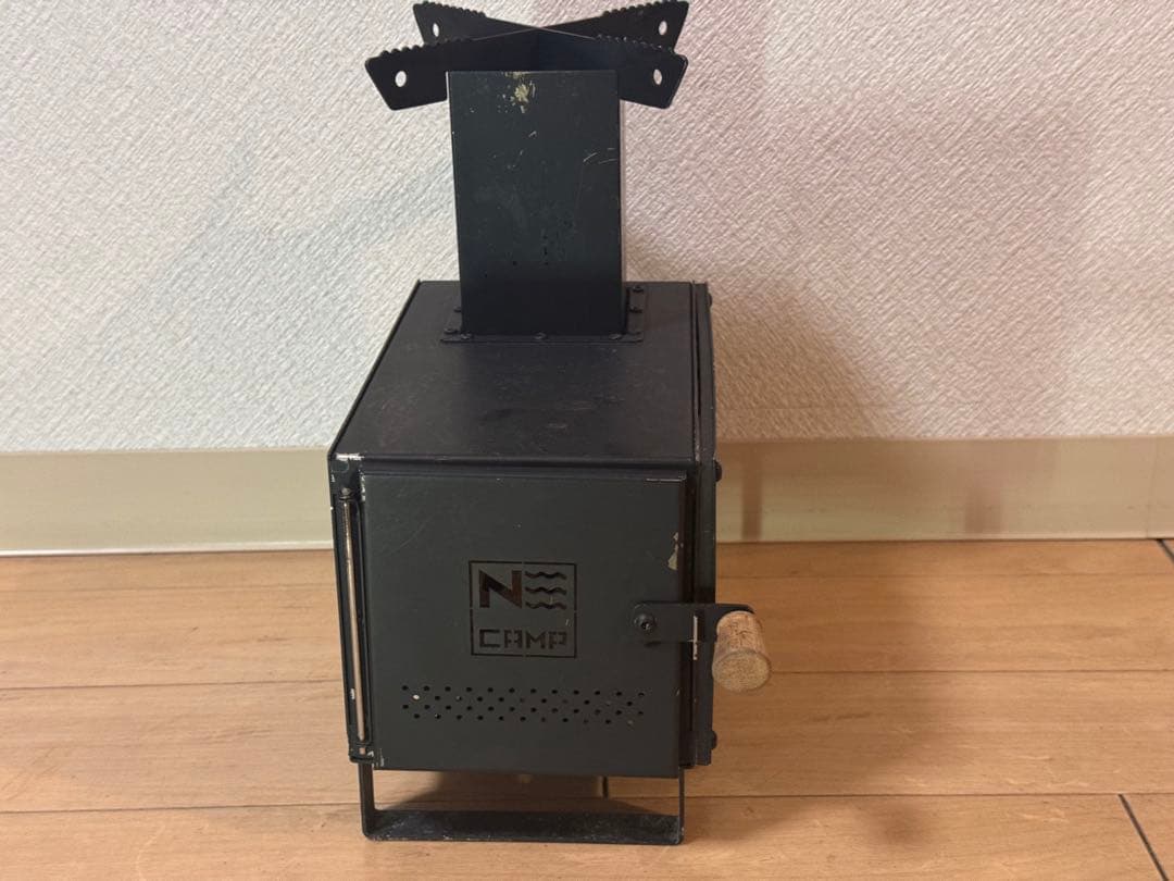 テーブルエース（ブラック/専用バッグ付き） ミニ薪ストーブ NCAMP