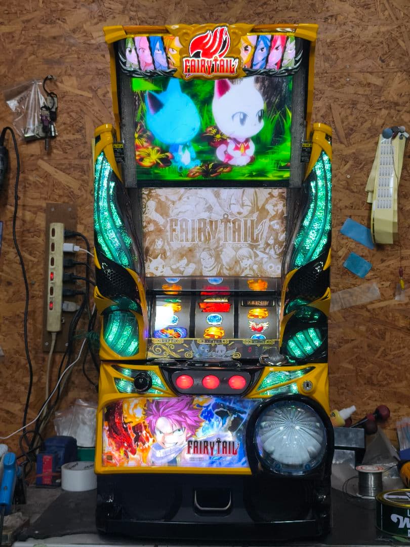 【本州送料込】パチスロ FAIRY TAIL2 メダル不要機付