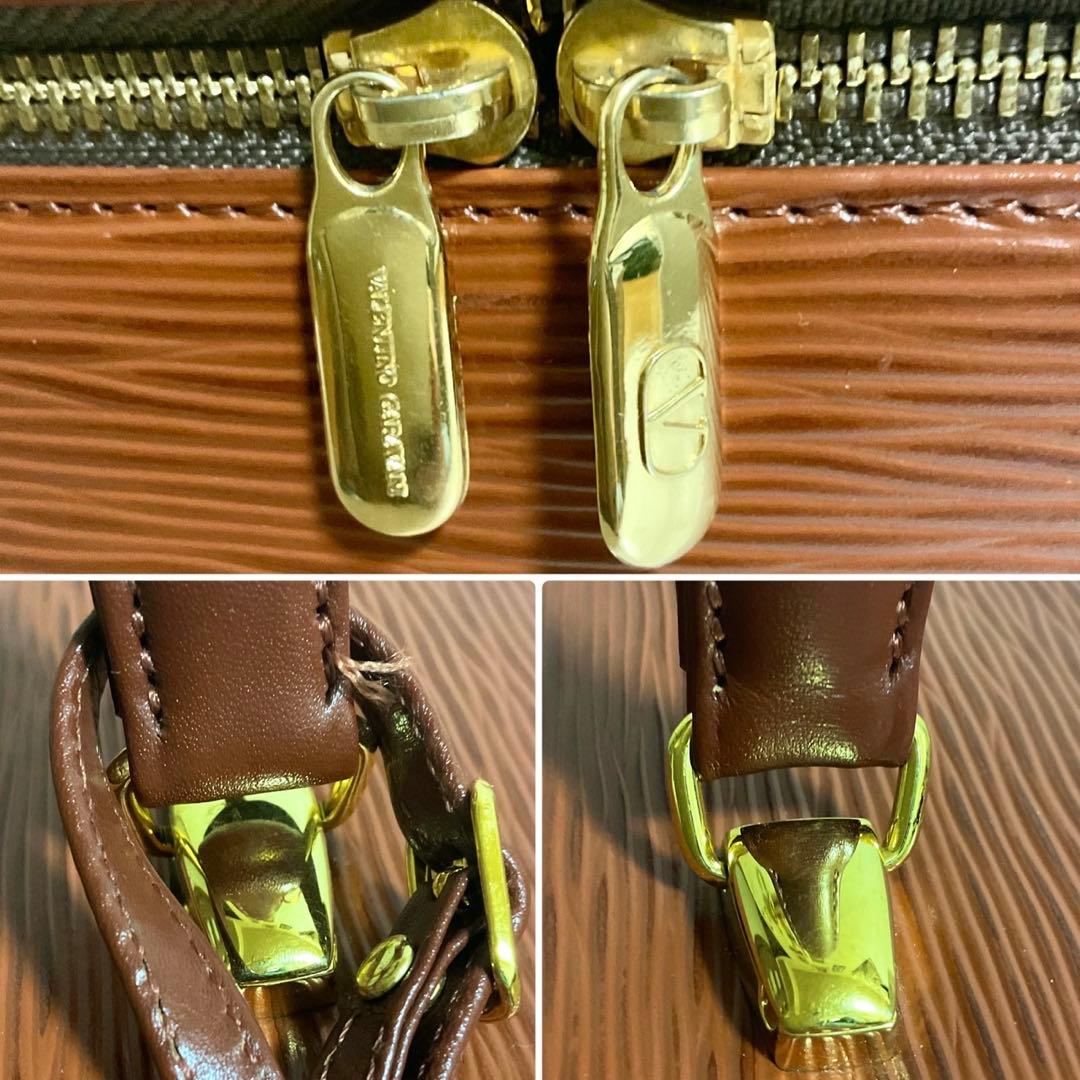 VALENTINOヴァレンティノ バニティ バッグ ゴールド金具 ハンドバッグ