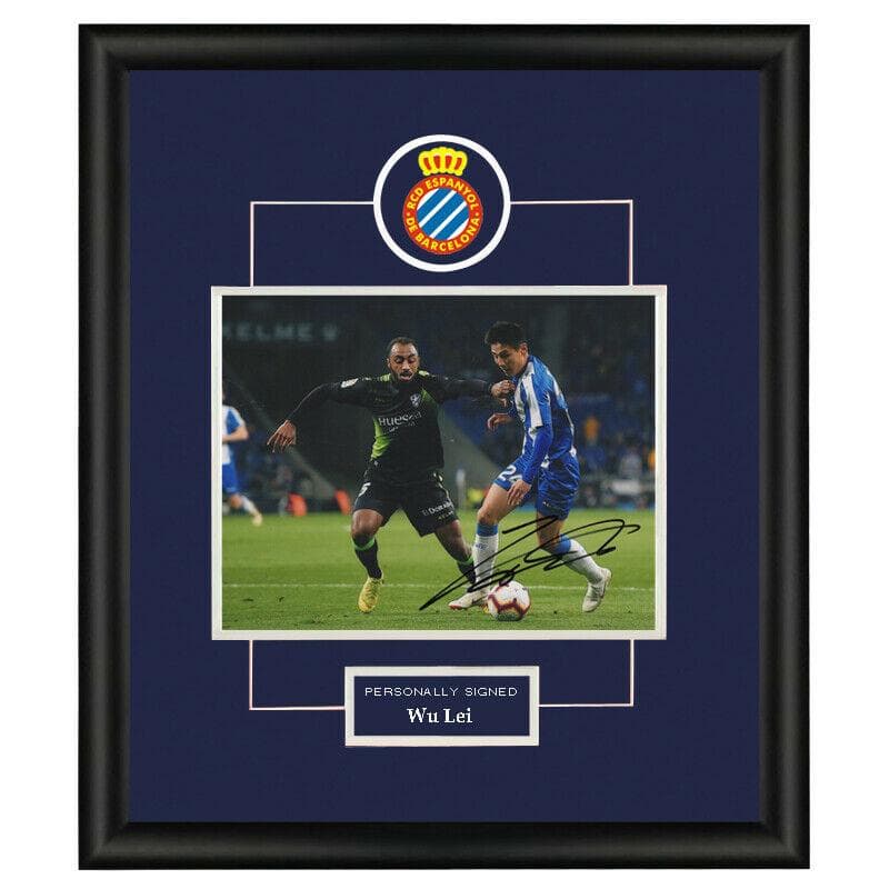 RCDエスパニョール 直筆サイン入り写真 武磊 サッカー/フレーム別/SA鑑定済