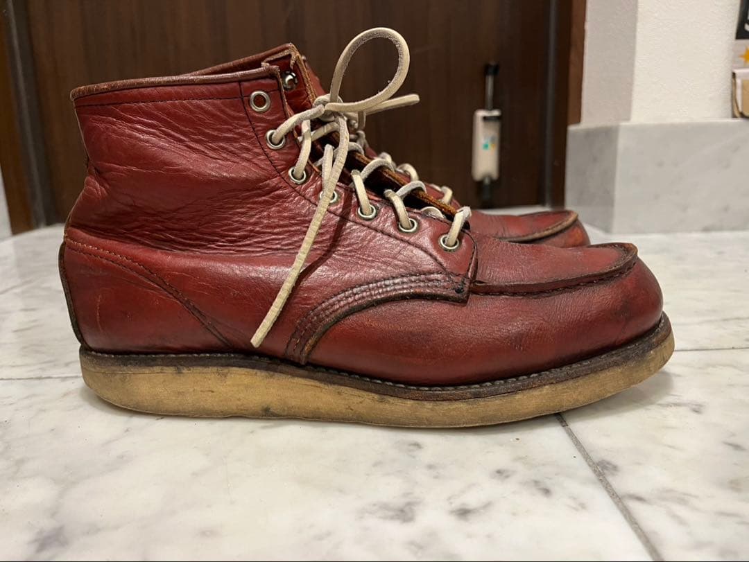 RED WING アイリッシュセッター 半円犬タグ US7E 25cm相当
