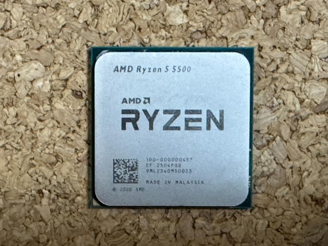 【ほぼ未使用】AMD Ryzen 5 5500 CPU 5000シリーズ
