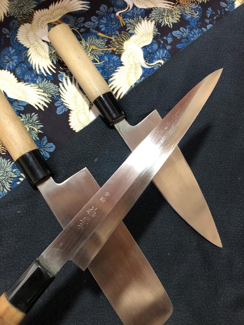 【研ぎ済み】祐豊　鋼製　柳刃包丁　出刃包丁　菜切り包丁　和包丁　料理　釣り