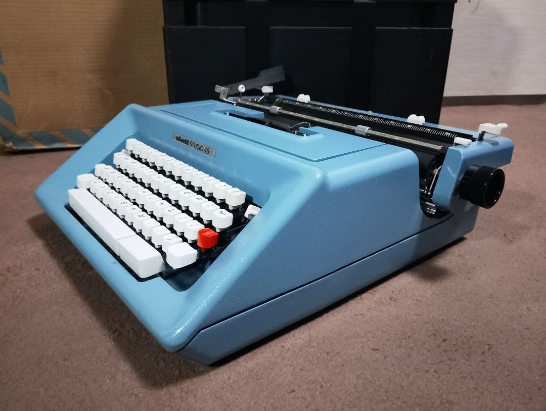 ★極美品 Olivetti STUDIO46 カタカナ タイプライター 超希少品