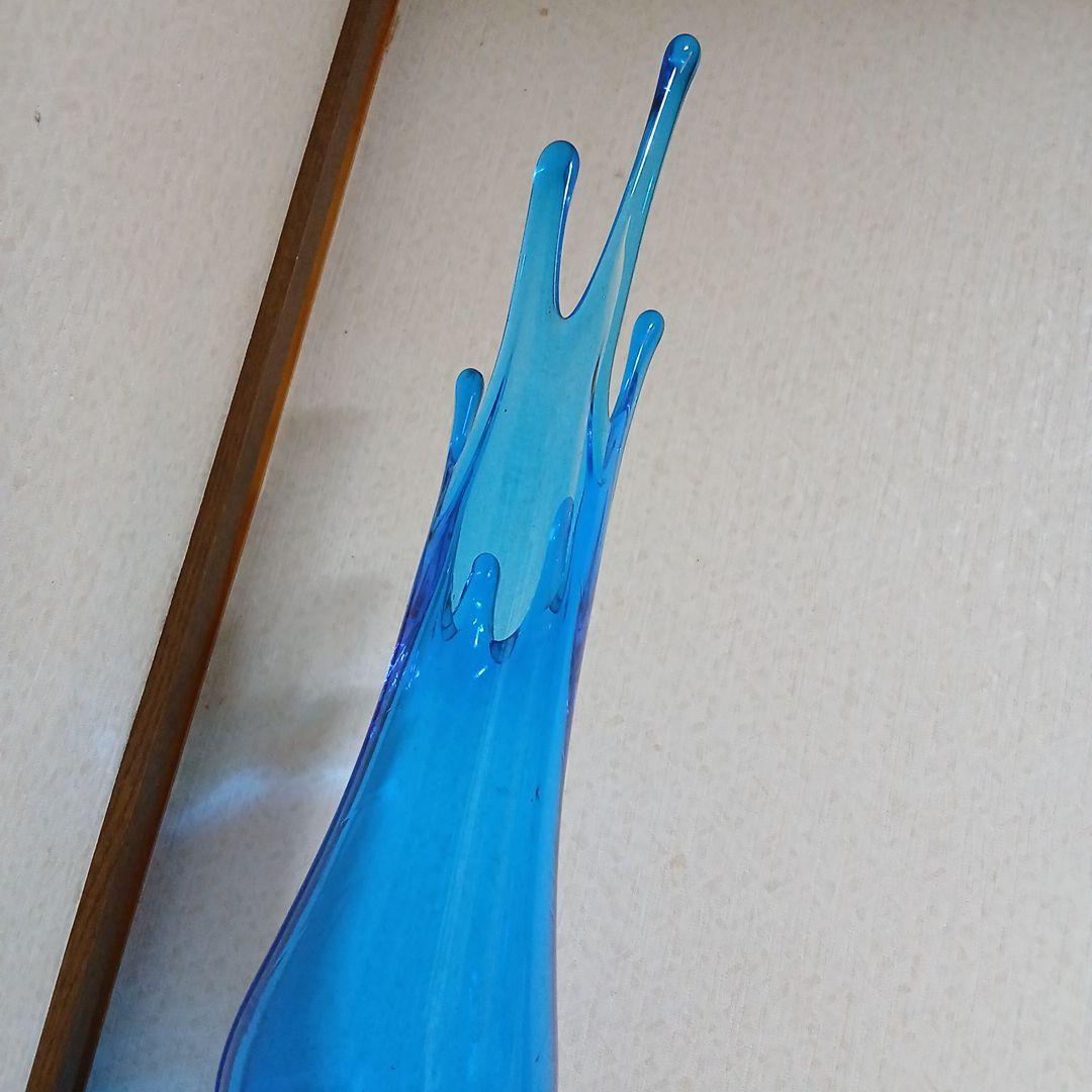 琉球ガラス花瓶 花