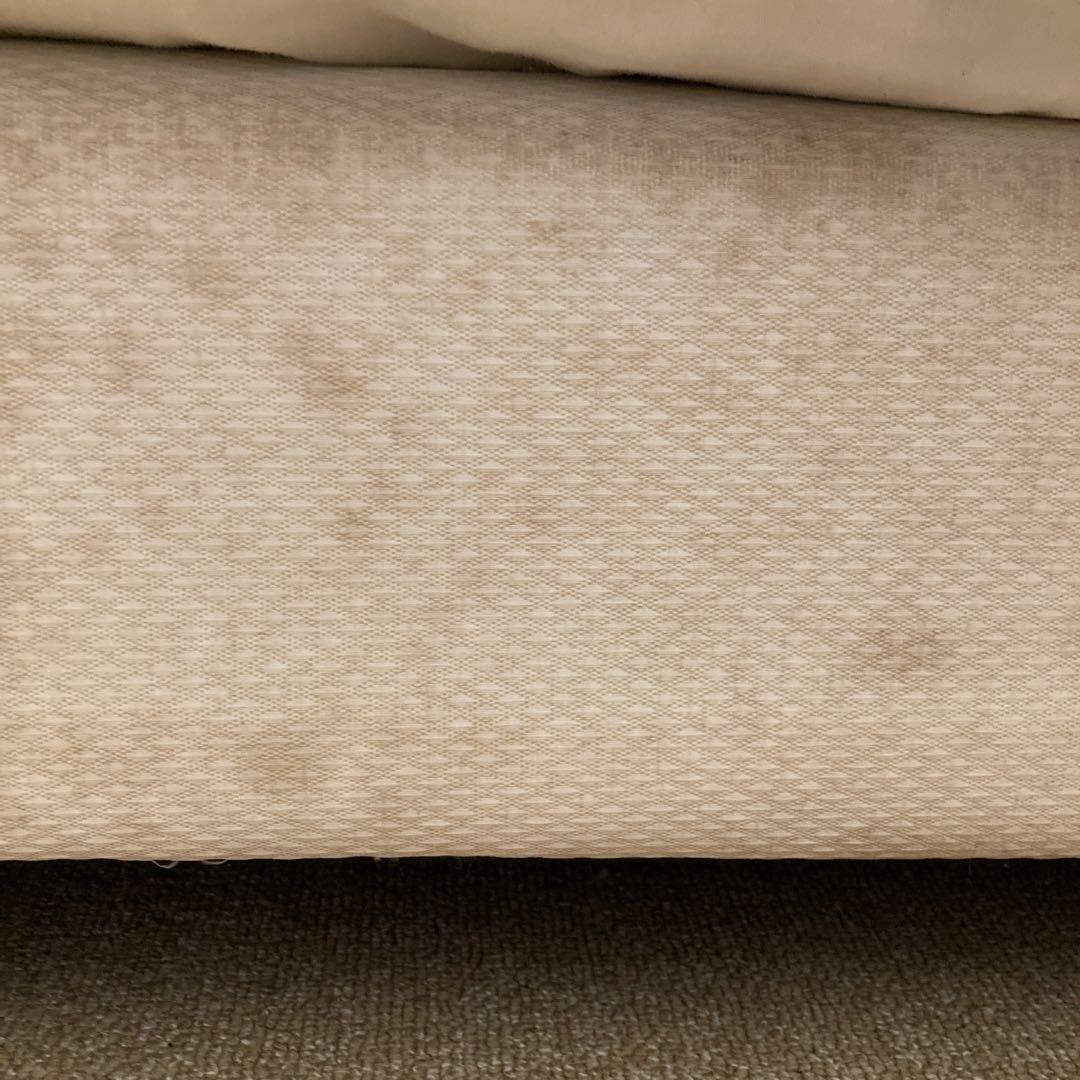 【シモンズ】ダブルベッド　ダブルクッションタイプ　ヘッドボード　ボトムクッション