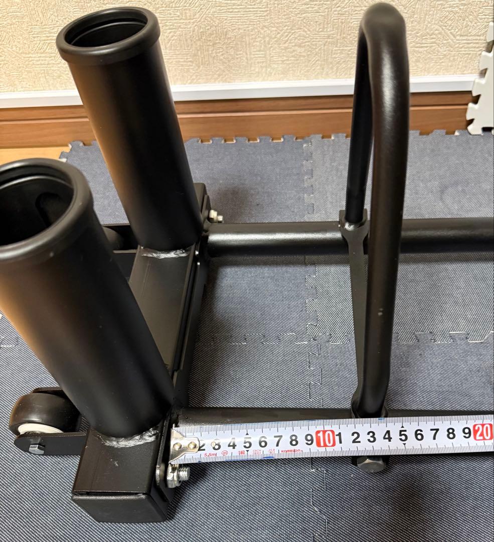 ウェイトプレートラック　プレート収納