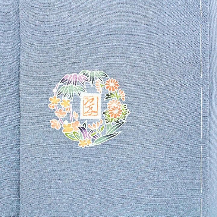 裄６８ｃｍ　作家物の【色無地】　入学園式・お茶会に　新品のお着物です