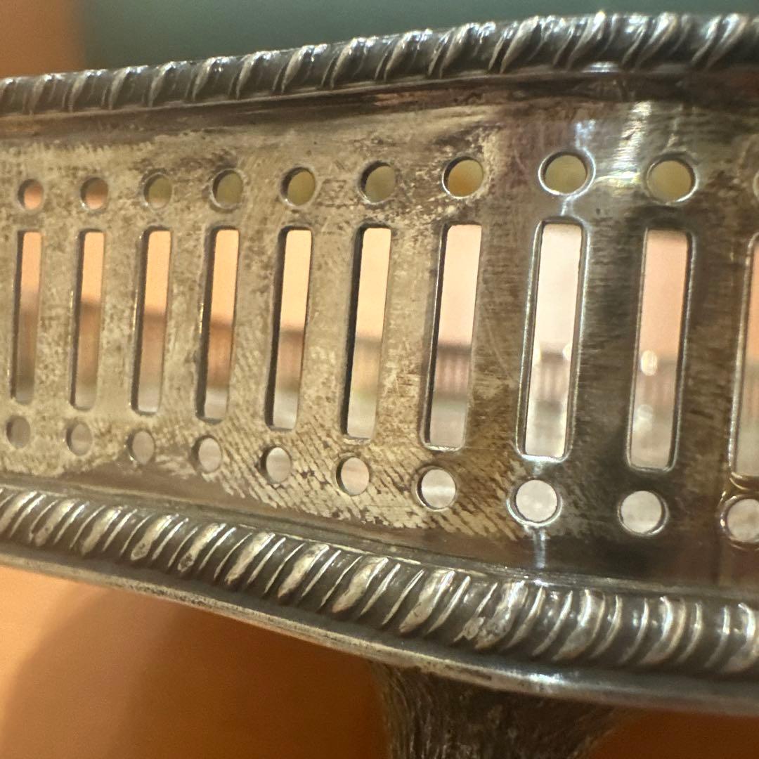 U.S. Reed & Burton シルバーメッキ ラウンドサービングトレイ