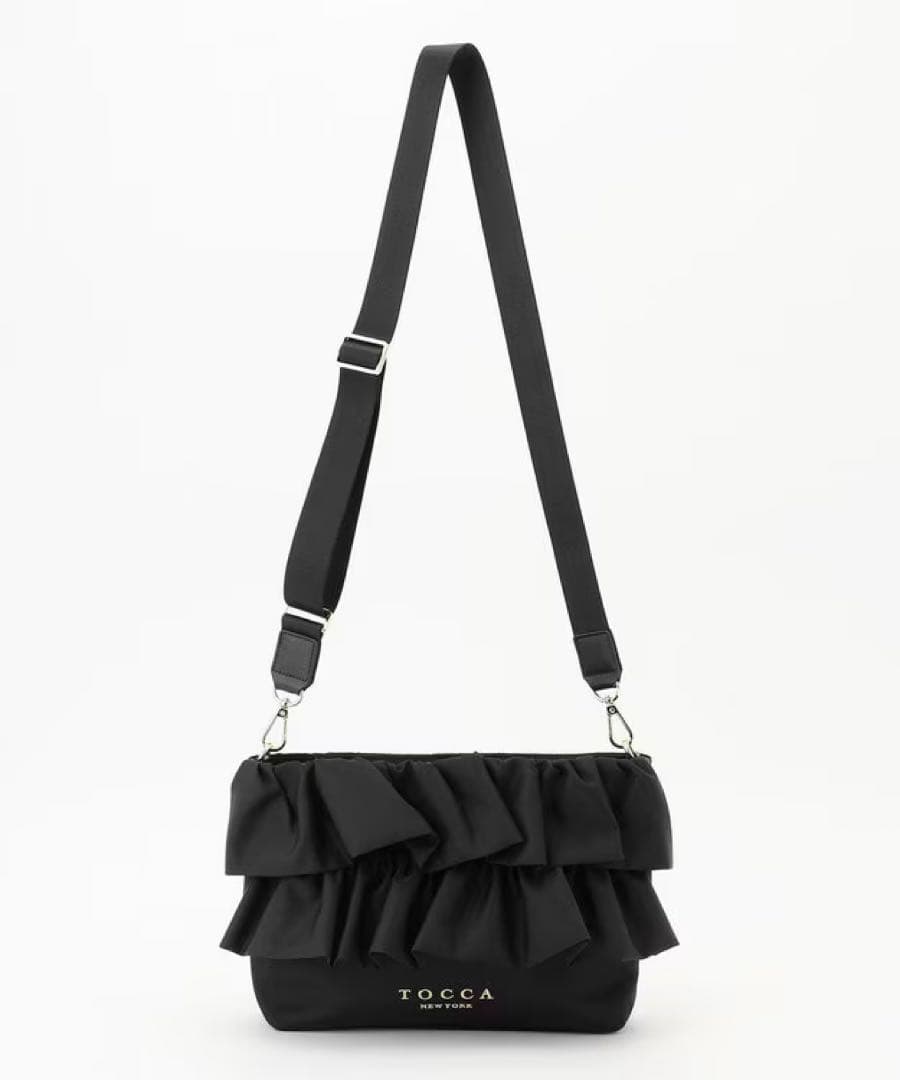 TOCCA FRILL POCHETTE ポシェット ショルダーバッグ フリル