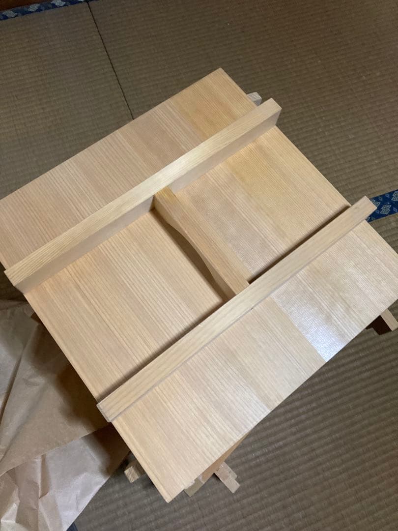 ま*る様 角セイロ3個＋蓋