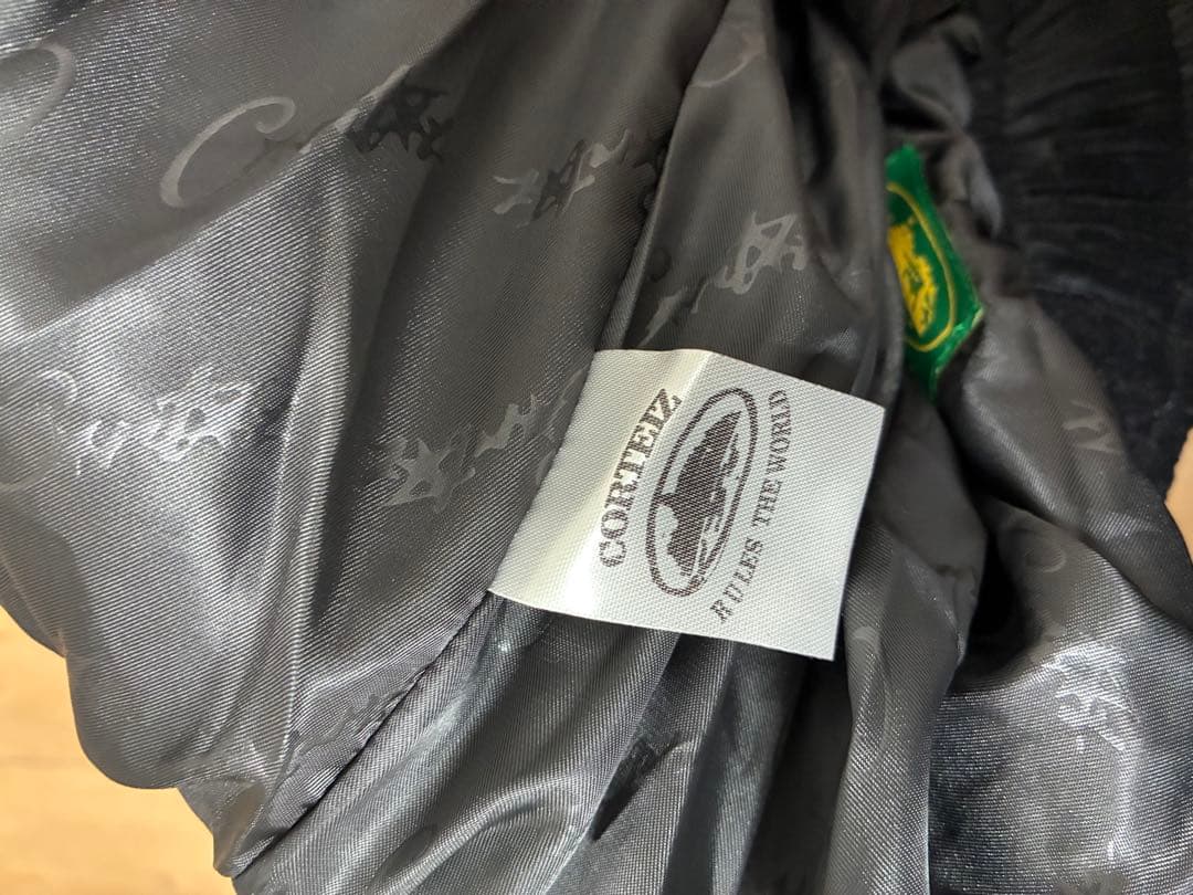 即日発送　corteizセットアップ ベロア　ブラック　Sサイズ　コーテイズ