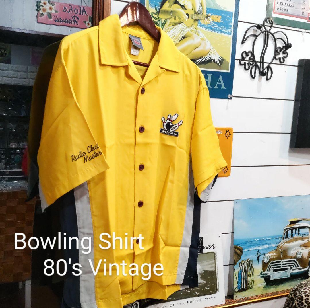 激レア！ ボウリングシャツ 80's Vintage 新品