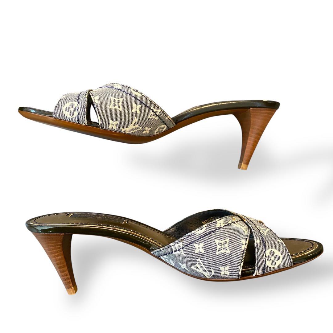 【未使用】LOUIS VUITTON モノグラム　ミュールサンダル　イディール