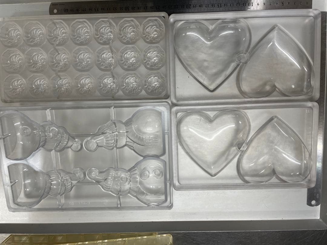 チョコパレット　ハートハート大　タブレット　カボス　サンタ　ロツシェ　ピラミッド