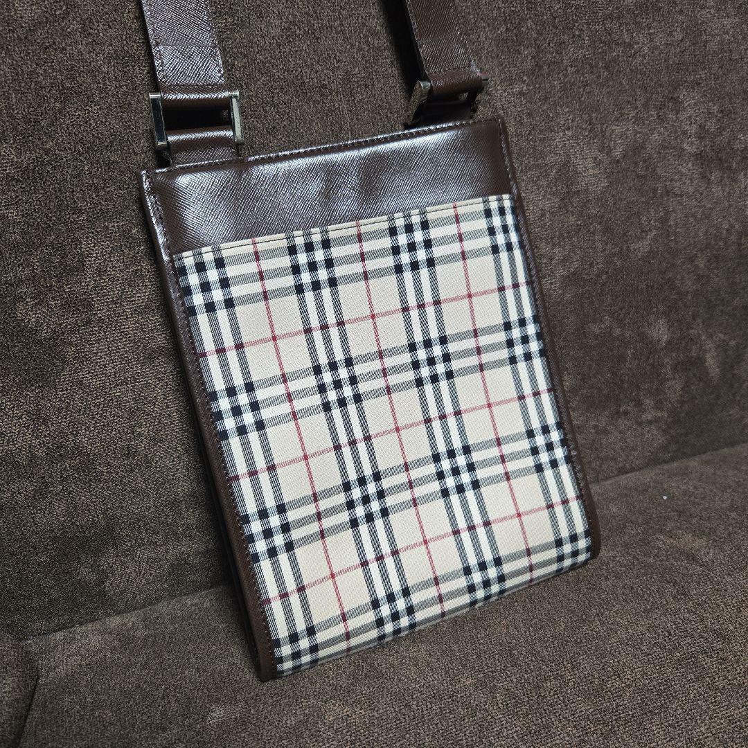 BURBERRY チェック柄ショルダーバッグ
