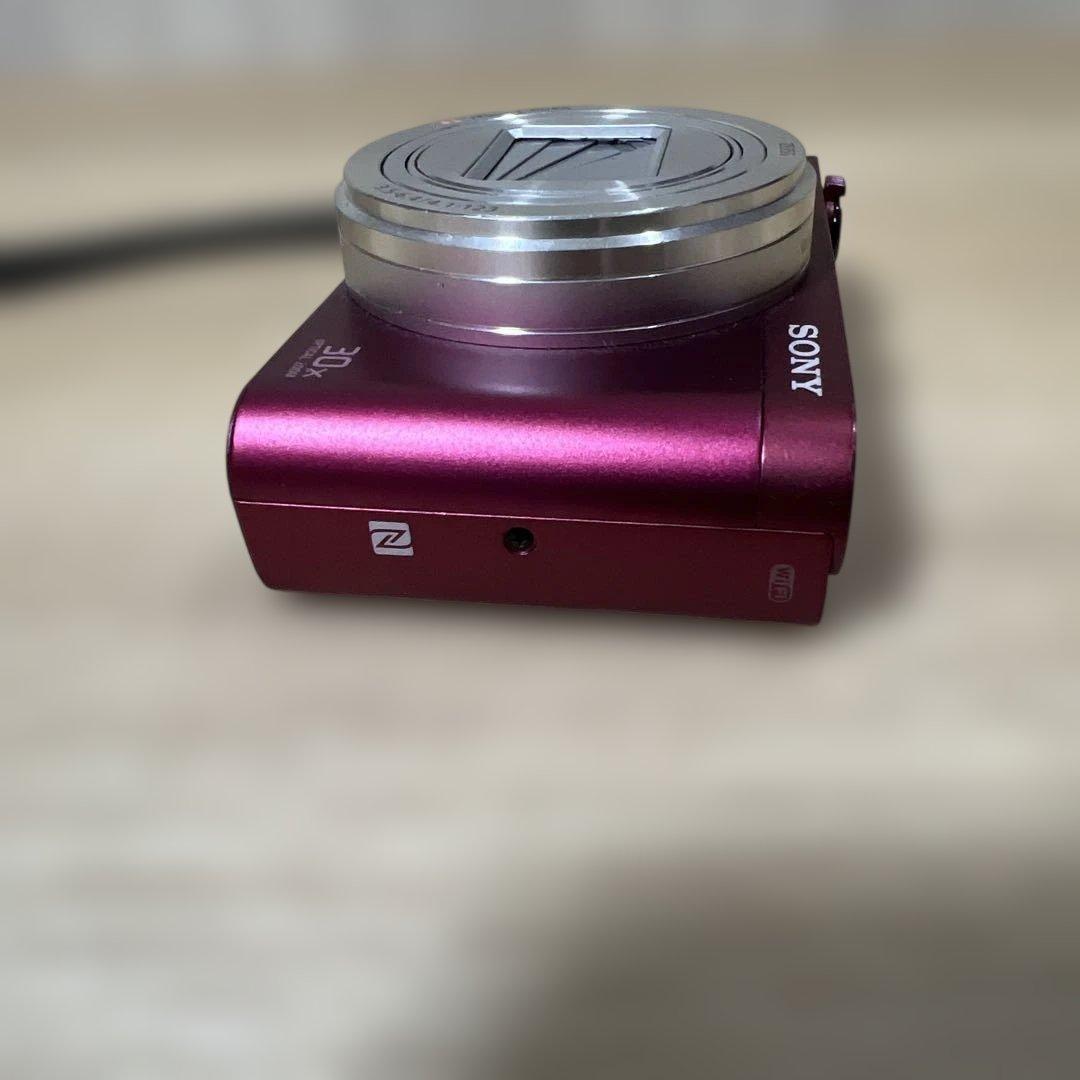 SONY Ds c-wx500 30倍ズーム コンデジ レッド 動作確認済