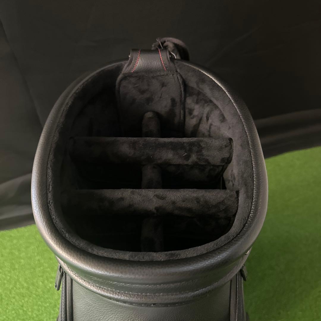 BRIEFING GOLF 限定完売品　シュリンクレザーキャディーバッグ　本革