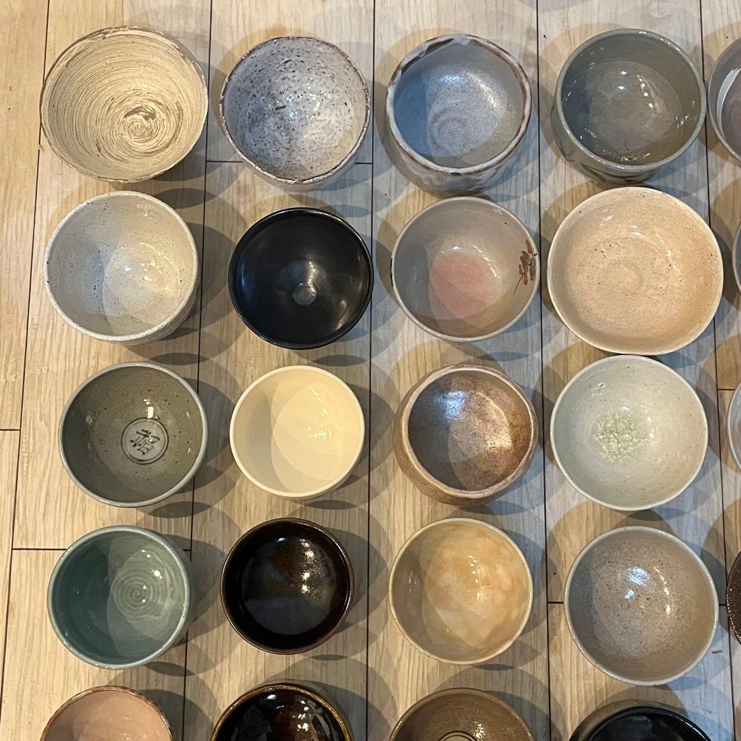 ぞ*う様 茶碗 抹茶碗 数茶碗 まとめて 36点 茶道具 箱無し 陶器 いろいろ