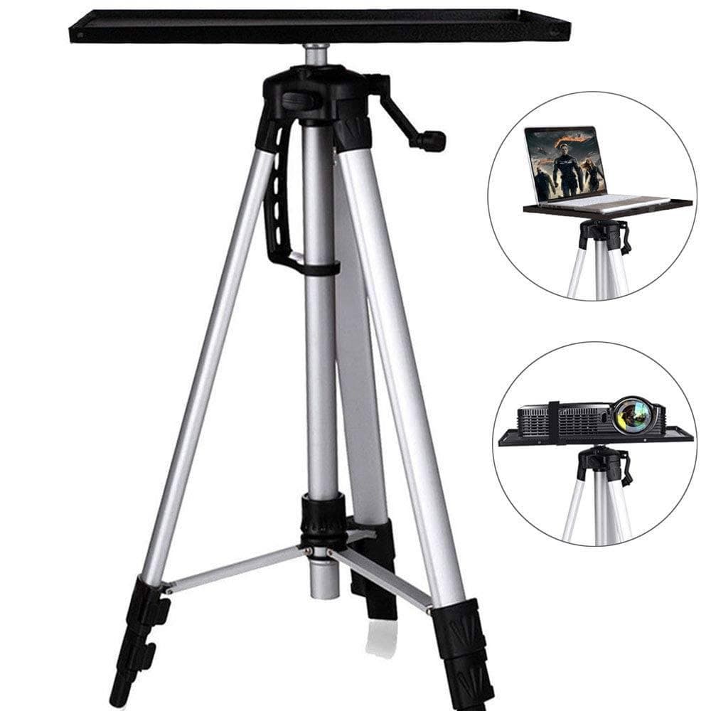 高さ調節可能な折り畳み式プロジェクタースタンド