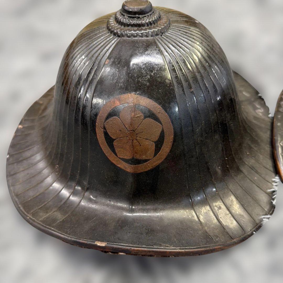 や*ん様 日本の伝統的な金属製アンティーク帽子