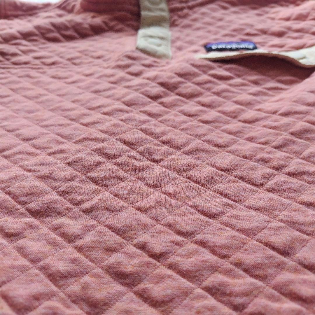 美品 Patagonia オーガニック コットン スナップt オレンジ S
