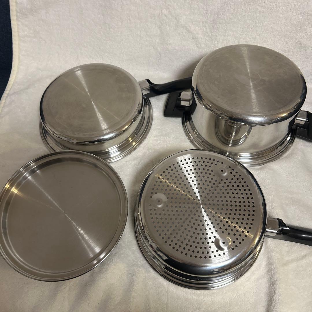 アメリカ製 IH ステンレス鍋 フライパン Cook-Nutritional