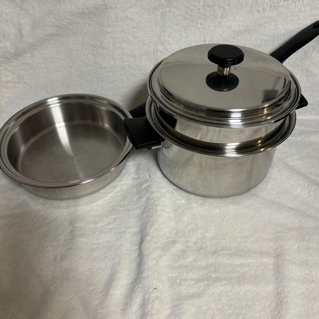 アメリカ製 IH ステンレス鍋 フライパン Cook-Nutritional