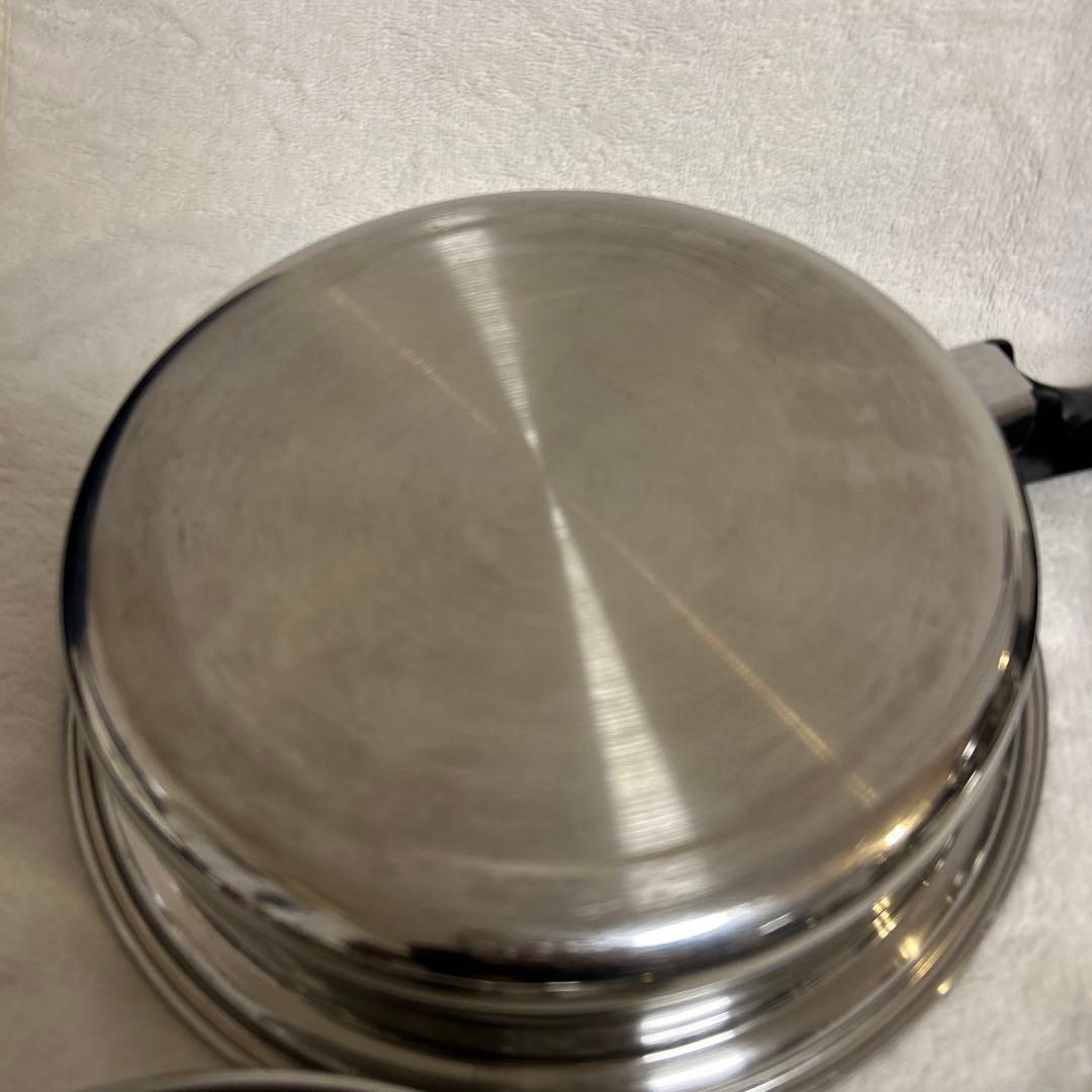 アメリカ製 IH ステンレス鍋 フライパン Cook-Nutritional