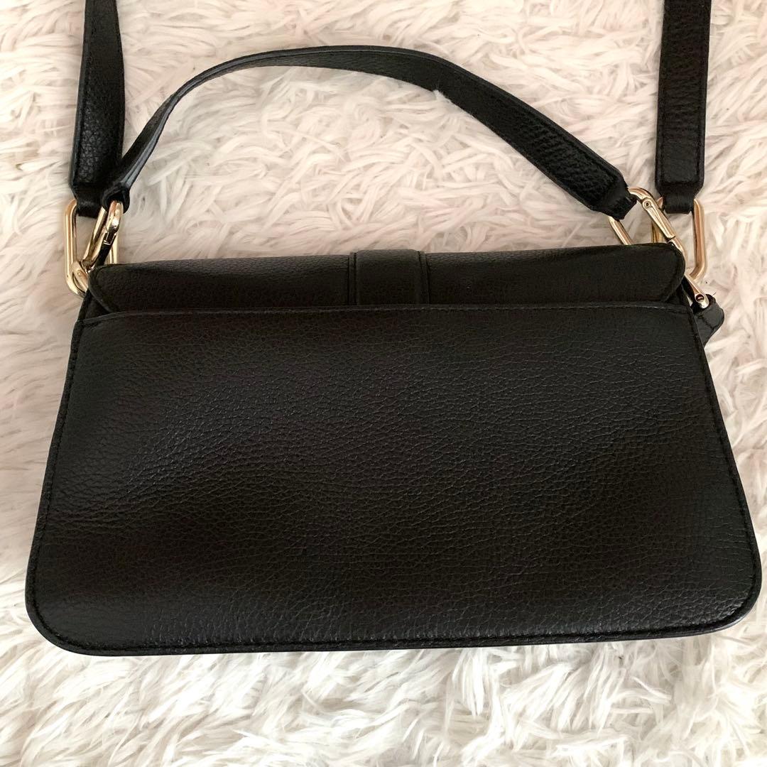 極美品✨フルラ ソフィア 2way ショルダーバッグ レザー ロゴ 金具 付属品