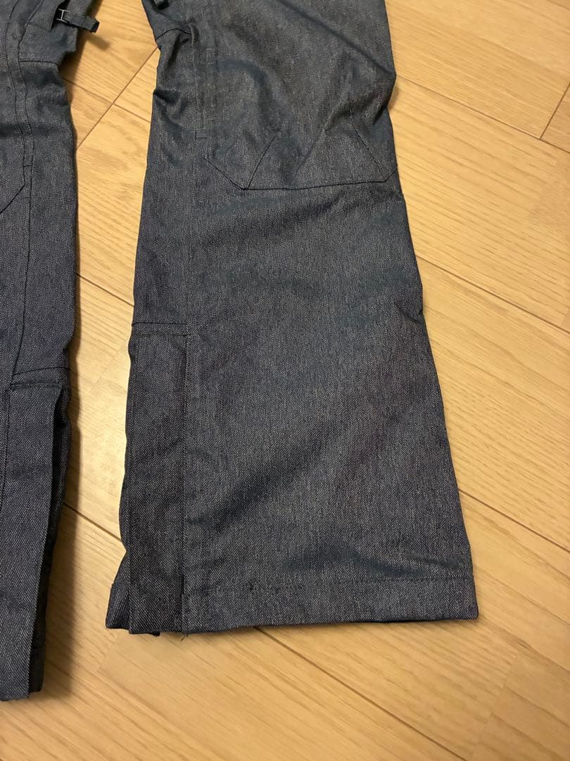 BURTON スノーボードパンツ デニム　雪作業