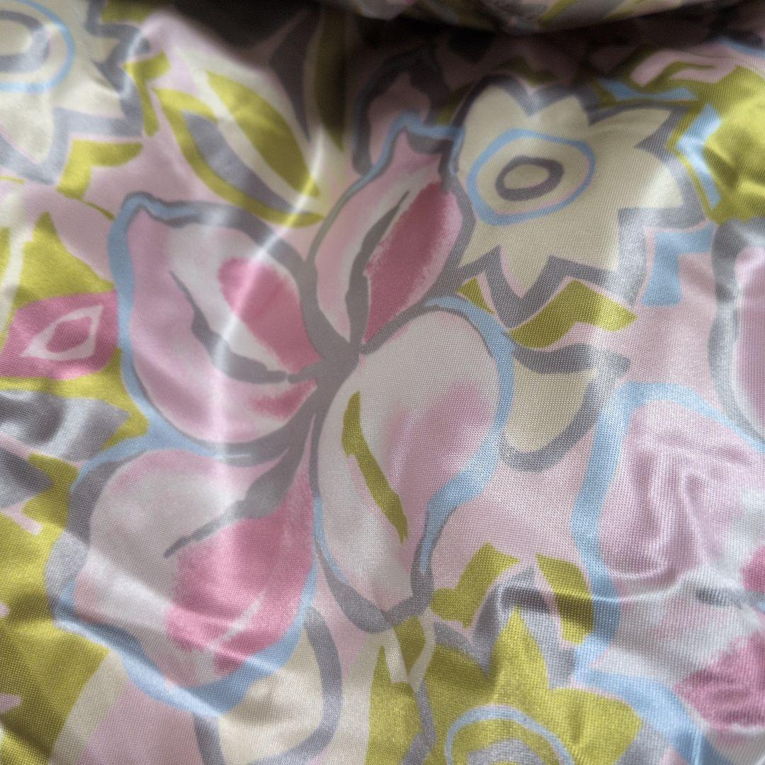 ミズノ スキー スノーボードウェア つなぎ ライトピンク花柄 Мサイズ