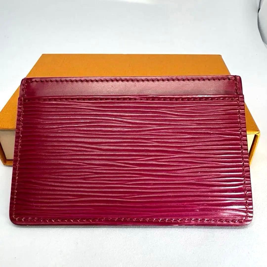 ルイヴィトン カードケース ポルトカルト サーンプル M60327 エピレザー