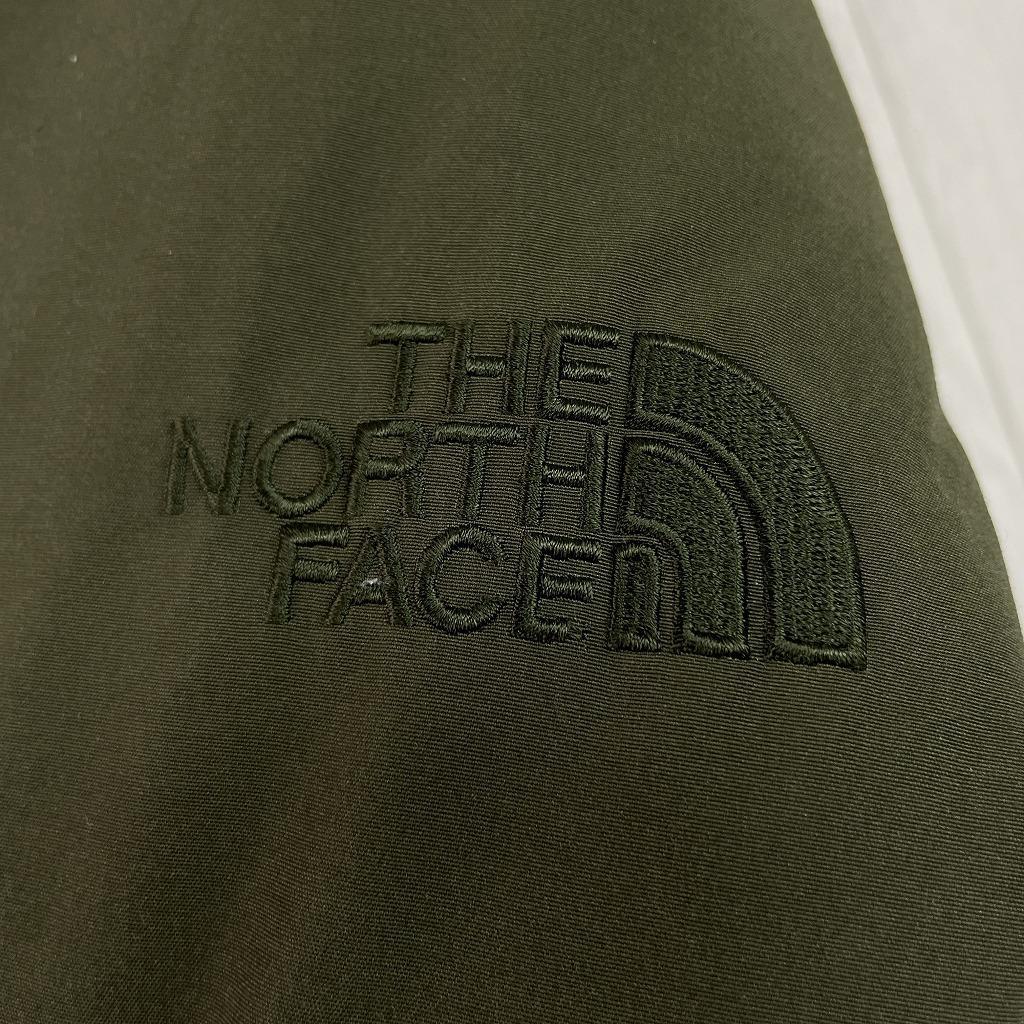ノースフェイス　ダウンジャケット　ホワイトレーベル　カーキ　メンズS　プロヒート