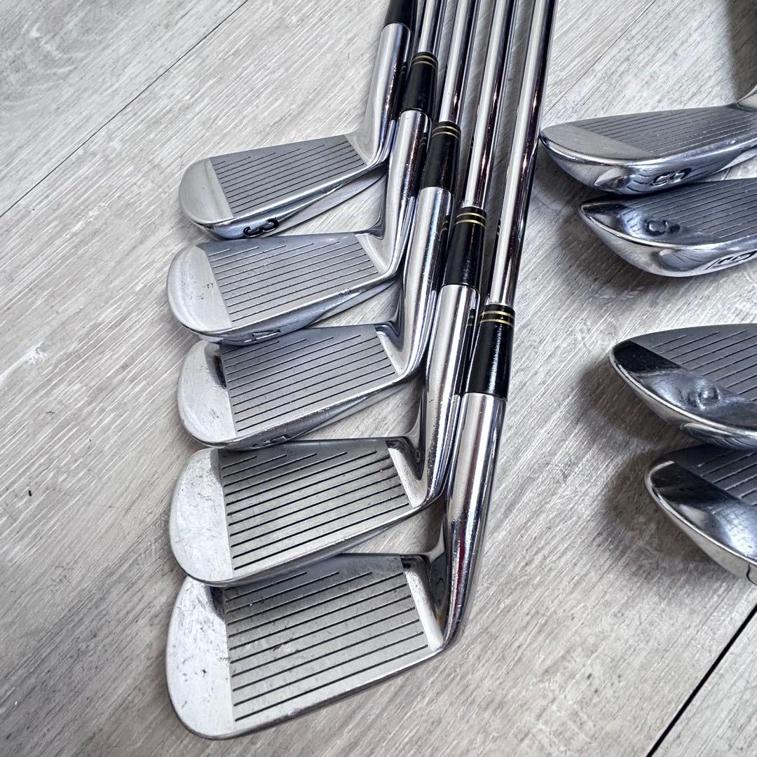 【メンズ右】テーラーメイド TP-II アイアンセット 3~9 PW SW 名器