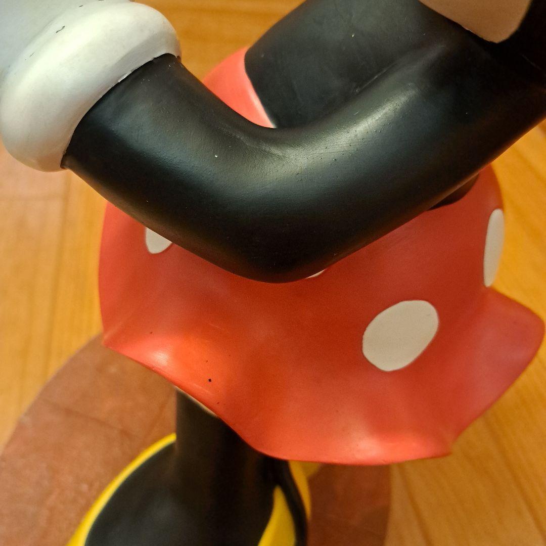 廃盤品　ガーデンスタチュー　ミニーマウス ランタン付き　置物　オブジェ　レア