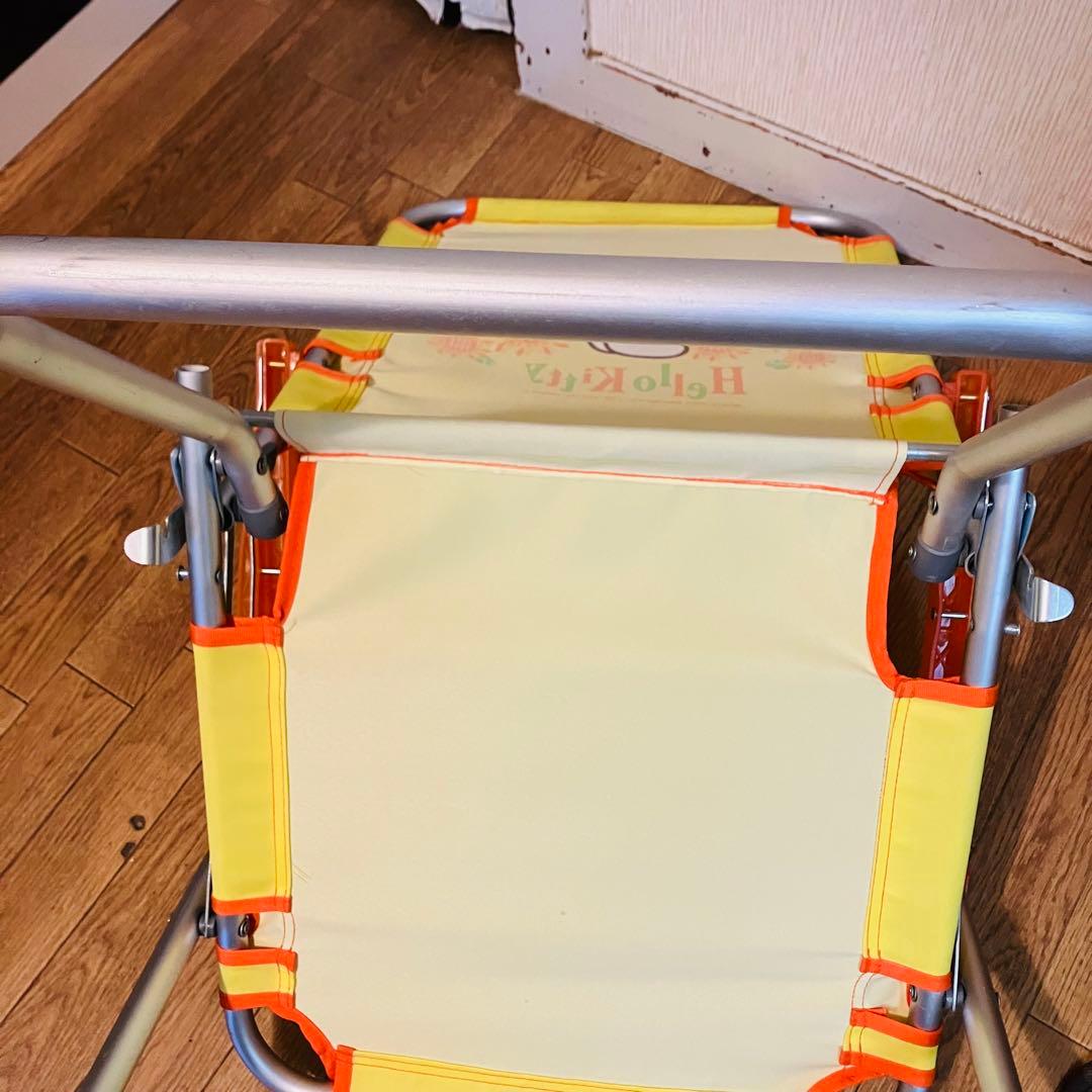 美品　激レア　ハローキティ アウトドアチェア　折り畳み椅子　2001