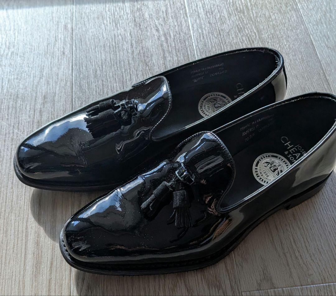 結婚式　JOSEPH CHEANEY タッセルローファー UK6.5