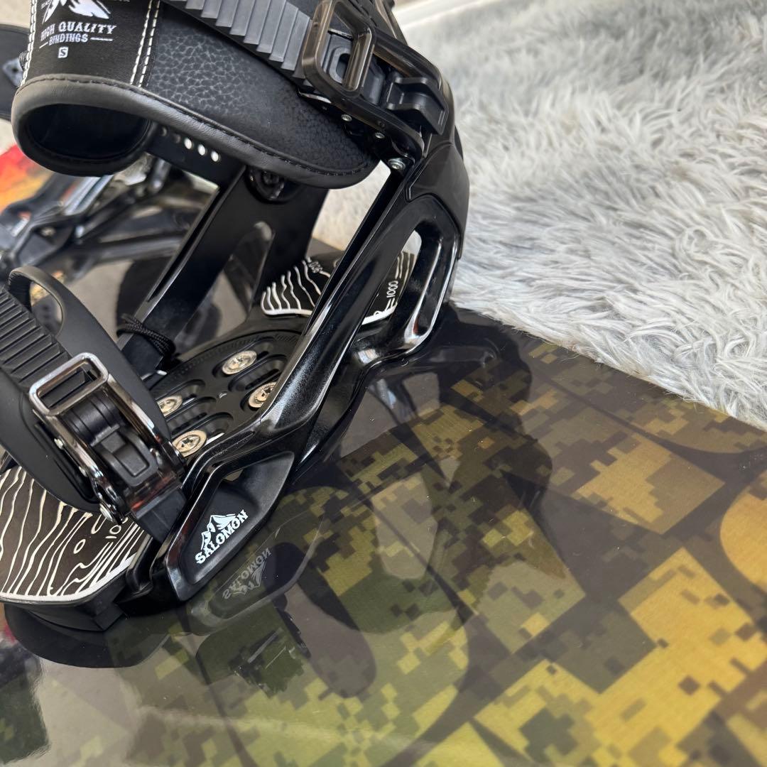 【初心者おすすめ】サロモン パルス スノーボード セット 145 Mサイズ