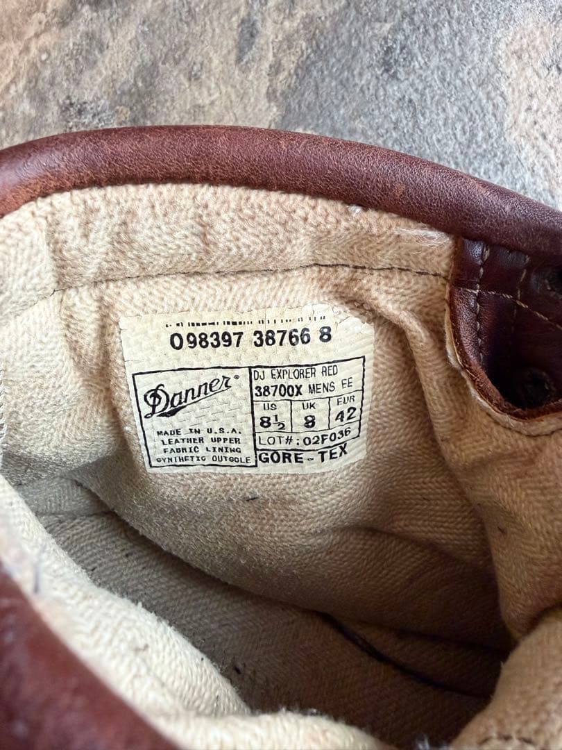 00s DANNER ダナー エクスプローラー 38700X 白タグ 26.5