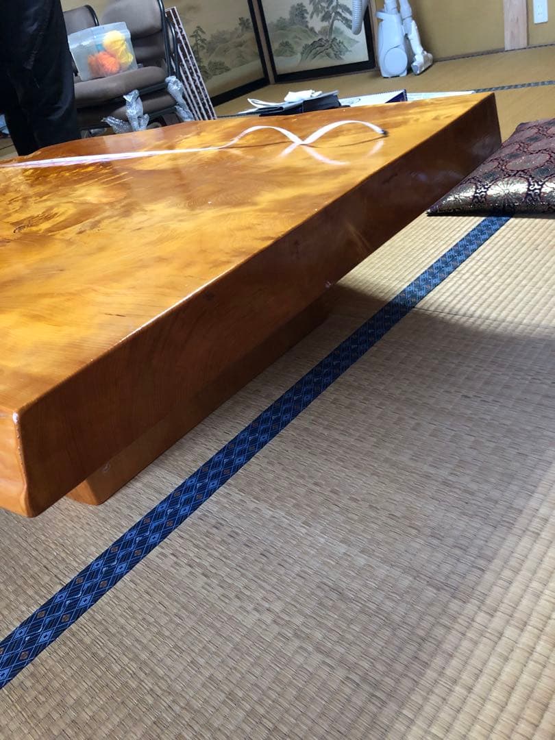 一枚板　無垢　テーブル　値段交渉可