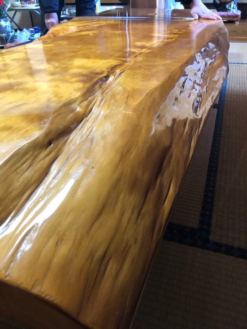 一枚板　無垢　テーブル　値段交渉可