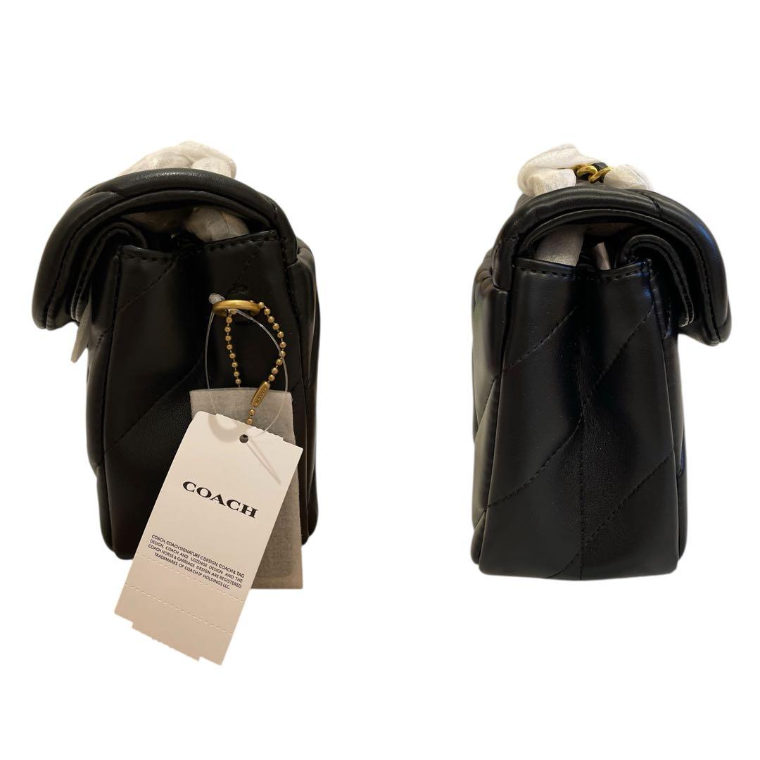 【新品】COACH/コーチ/タビー/キルティング/ショルダーバッグ/黒/2way